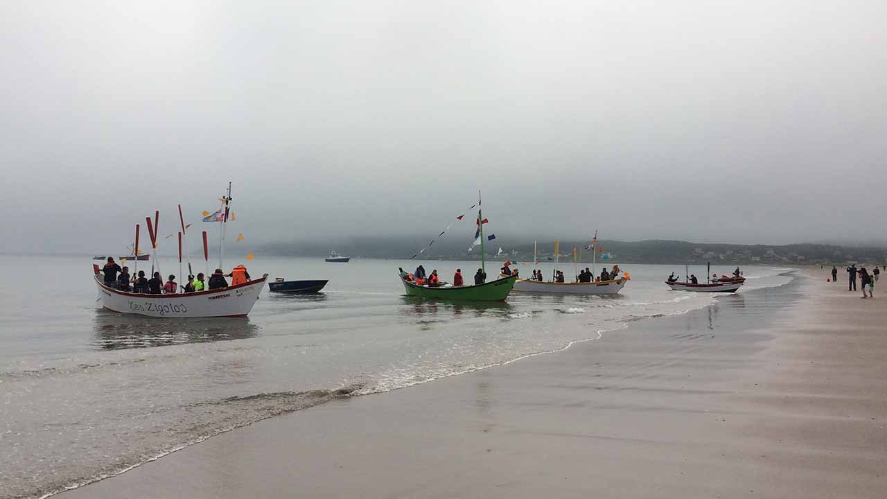 Arrivée des Doris au Dunefest de Langlade