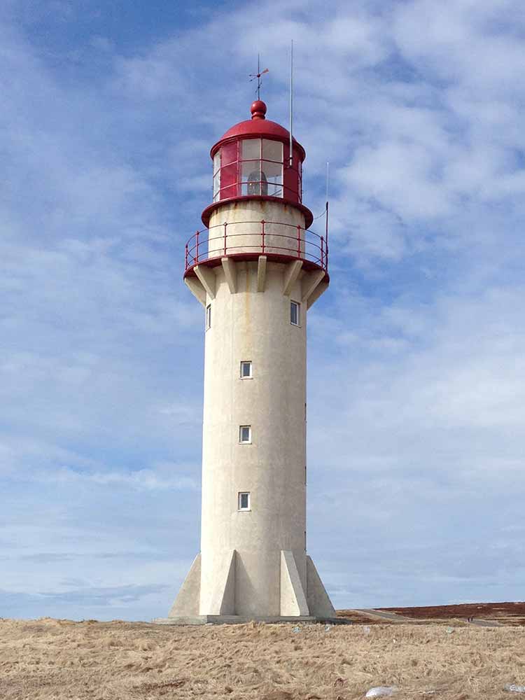 Phare de Cap Blanc à Miquelon